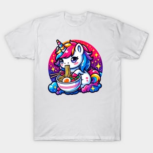 Space Unicorn Ramen T-Shirt